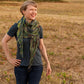 Cozy Fancy Scales Shawletter Knitting Pattern
