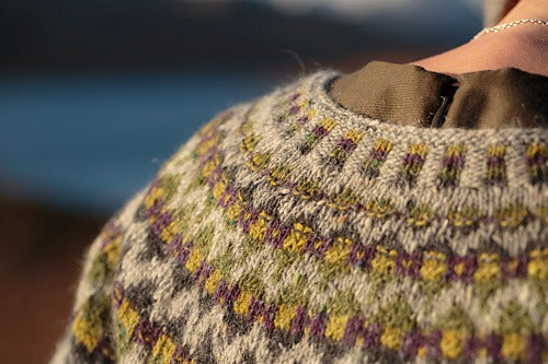 Highland Circle Cardigan Knitting Pattern