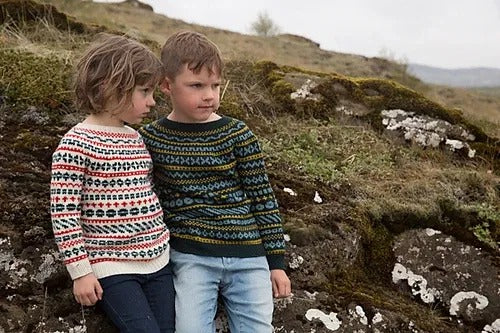 Warm & Playful Spring Sweater Knitting Pattern