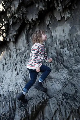 Warm & Playful Spring Sweater Knitting Pattern