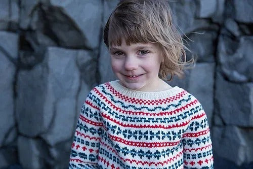 Warm & Playful Spring Sweater Knitting Pattern