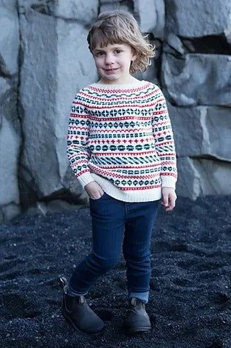 Warm & Playful Spring Sweater Knitting Pattern