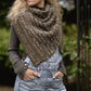 Autumn Drift Wrap Knitting Pattern