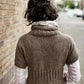 Elegant High-Belted Office Suit Knitting Pattern