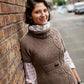 Elegant High-Belted Office Suit Knitting Pattern