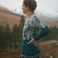 Northern Forest Yoke Sweater Knitting Pattern