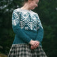 Northern Forest Yoke Sweater Knitting Pattern