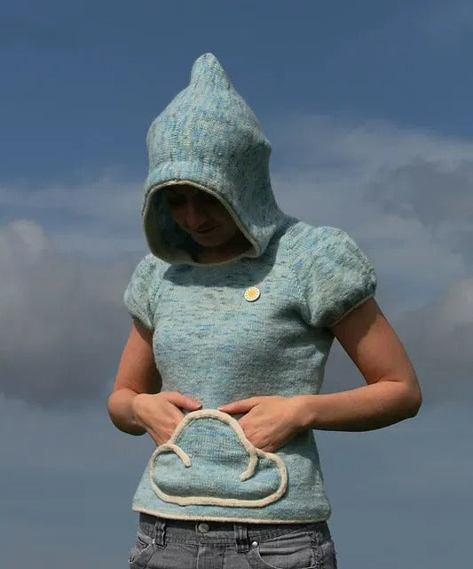 Summer Mist Hoodie Knitting Pattern
