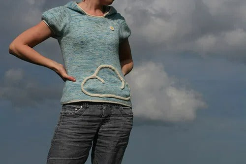 Summer Mist Hoodie Knitting Pattern