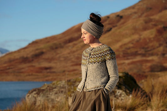 Highland Circle Cardigan Knitting Pattern