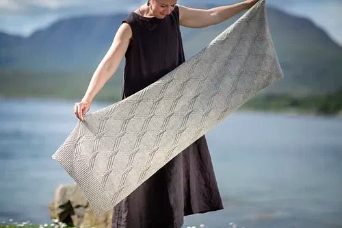 Gaelic Weave Wraparound Knitting Pattern