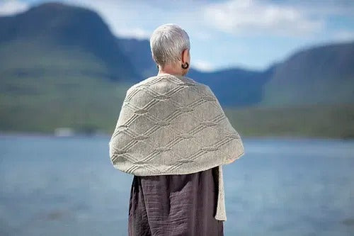 Gaelic Weave Wraparound Knitting Pattern