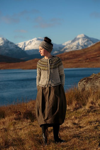 Highland Circle Cardigan Knitting Pattern