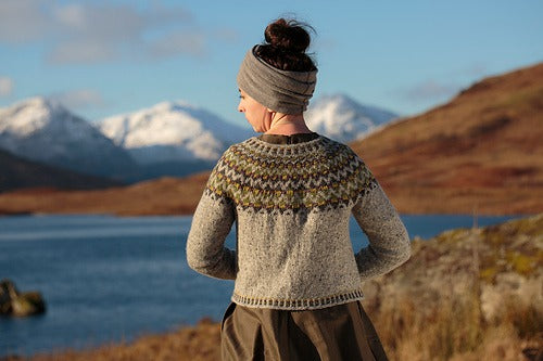 Highland Circle Cardigan Knitting Pattern