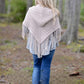 The Cambric Shawl Knitting Pattern (toddler, child, teen and adult sizes)